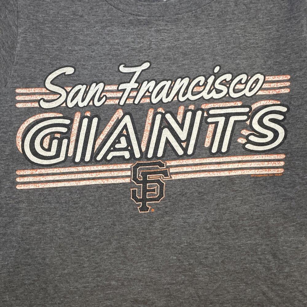 MLB San Francisco Giants Genuine Merchandise Gray T-shirt Sz S Baseball